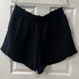 H&M Pull-on Linen Shorts L